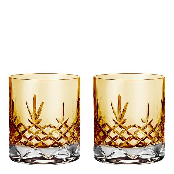 Crispy Lowball glass 38 cl 2 stk citrine