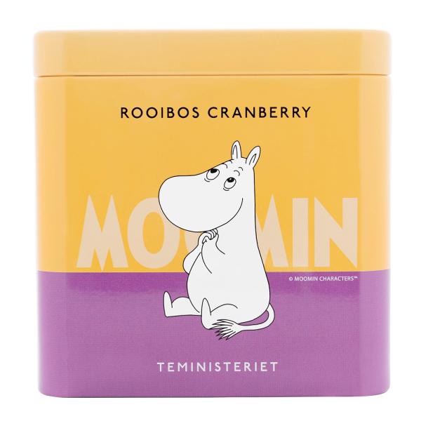 Mummi teboks Mummitrollet  rooibos te tranebær  250g