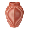 Ripple vase 12,5 cm korall