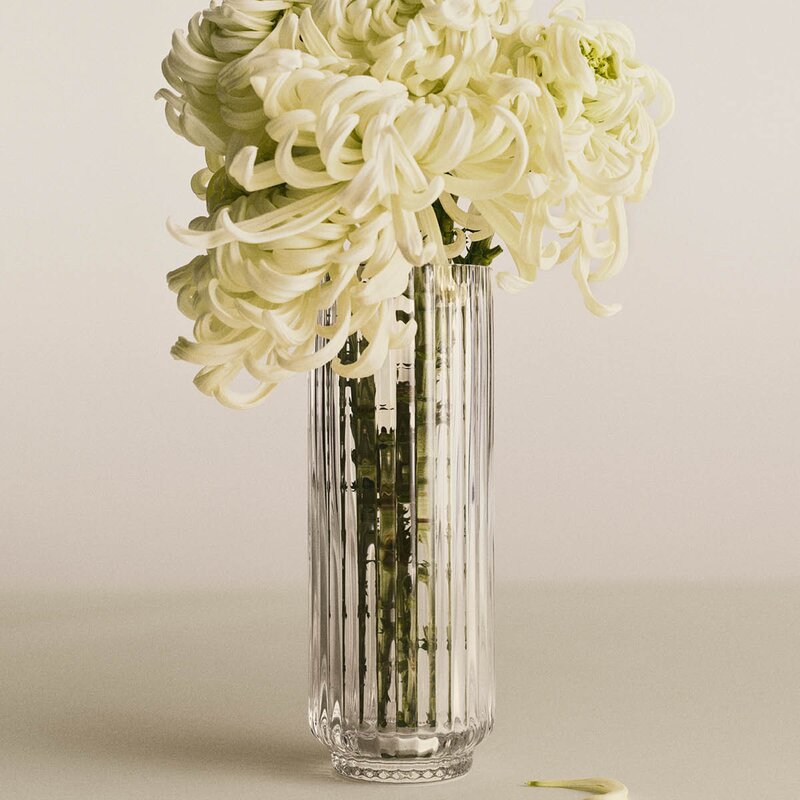 Bernadotte vase rund 22,5 cm glass