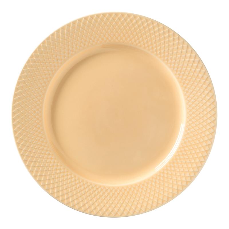 Rhombe Color middagstallerken 27 cm sand
