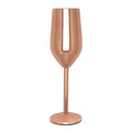 Champagneglass stål SMÅBRISEN 23 cl roségull