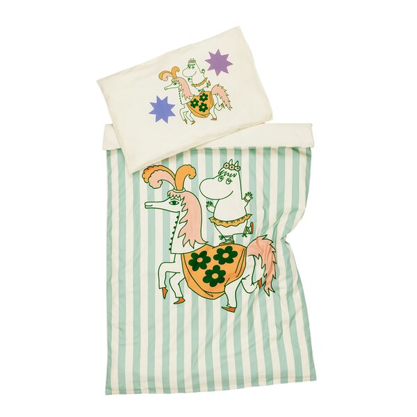 Mummi sengesett 85x125 cm sirkus stripe