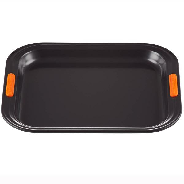 Non-stick bakeplate lav 31x28 cm black