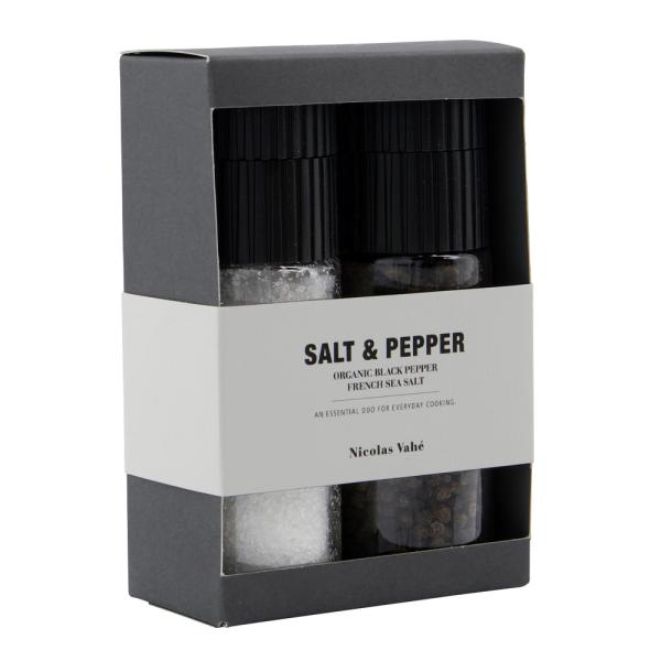 Salt & økologisk pepper