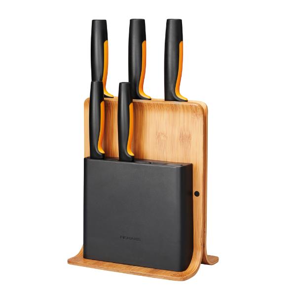 Functional Form knivblokk bambus 5 kniver