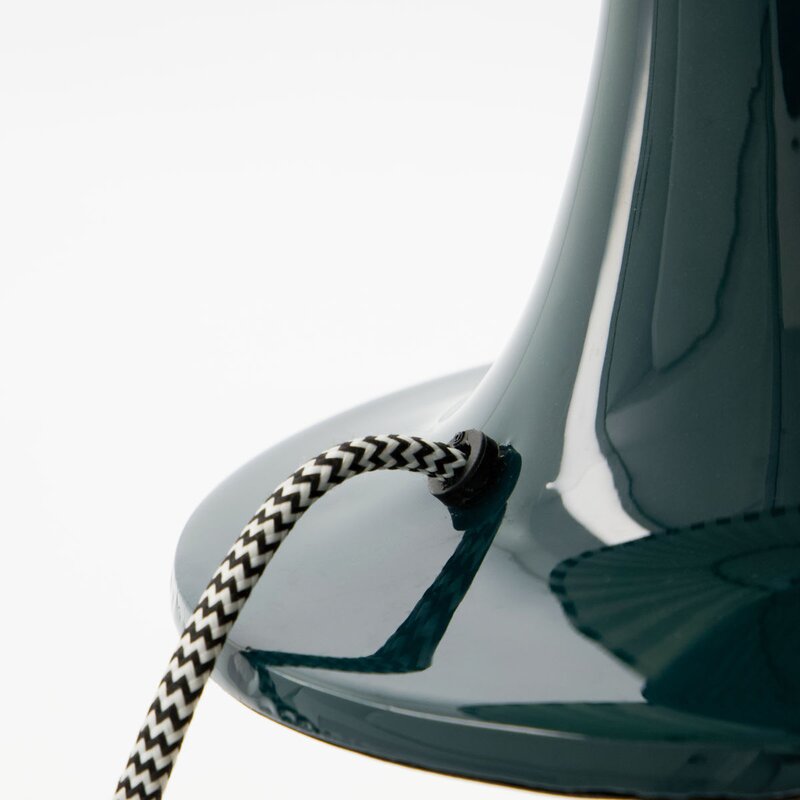 Tulip bordlampe 38 cm grønn