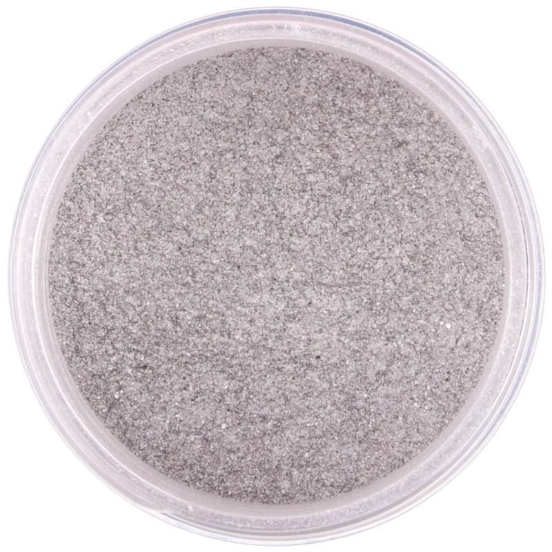 Glitterpulver sølvdryss 10g