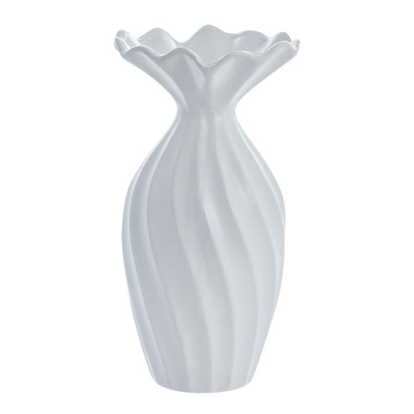 Susille vase 25 cm hvit