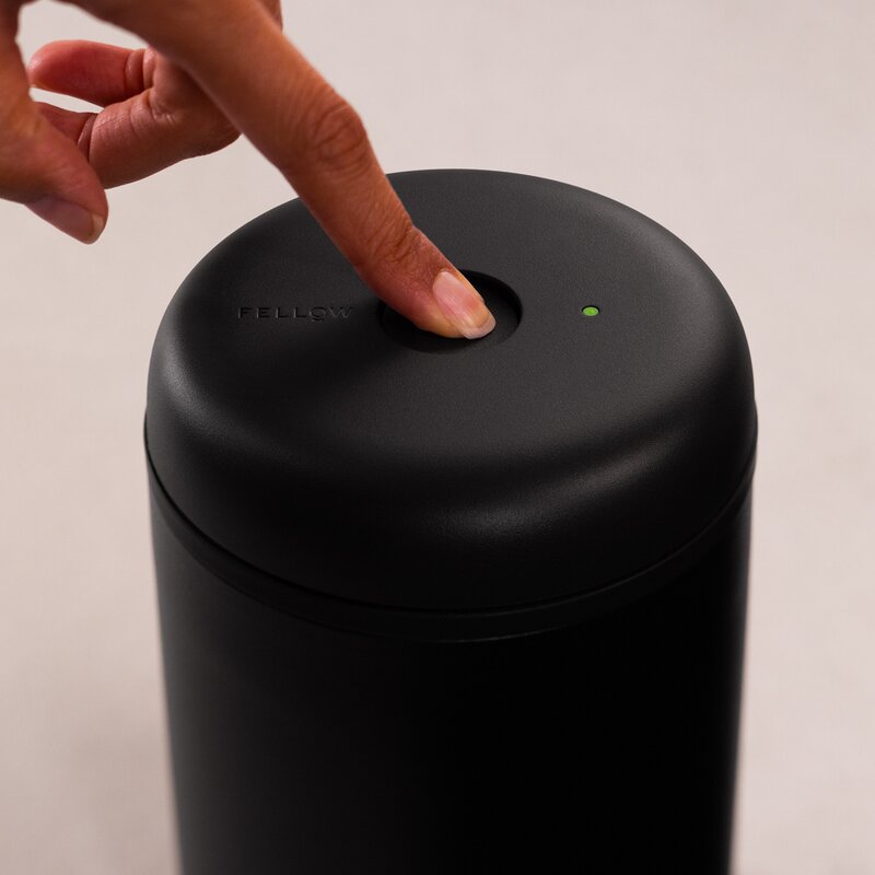 Electric Atmos vakuum oppbevaringsboks 1,2L svart