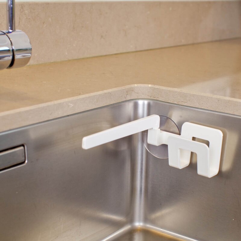 Do-Dish holder til oppvaskklut/svamp 24 cm hvit