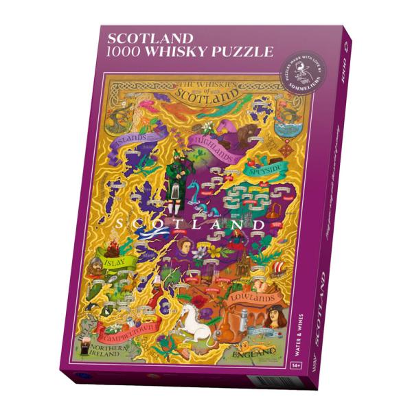 Whiskypuslespill Skottland