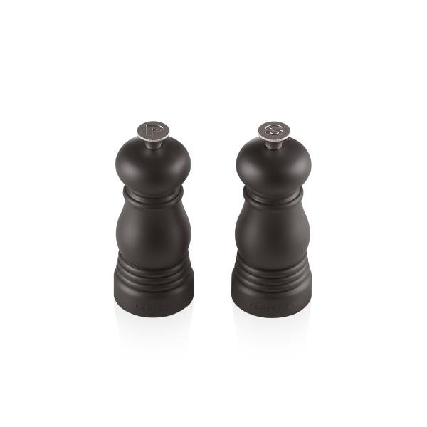 Salt- og pepperkvernsett 11 cm matte black