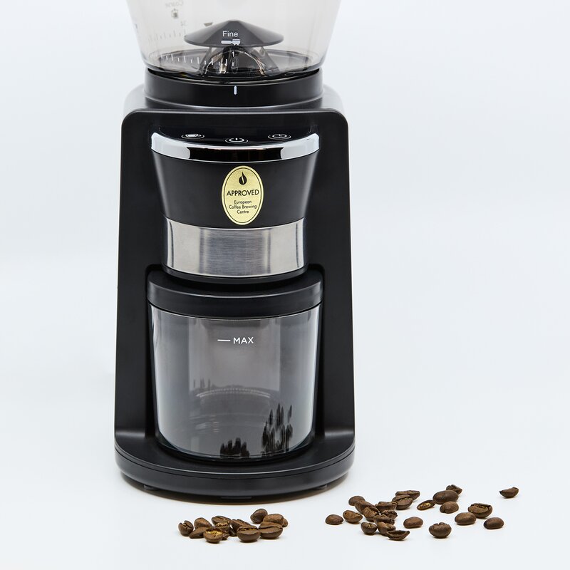 Grindersupreme kaffekvern 210g svart/børstet