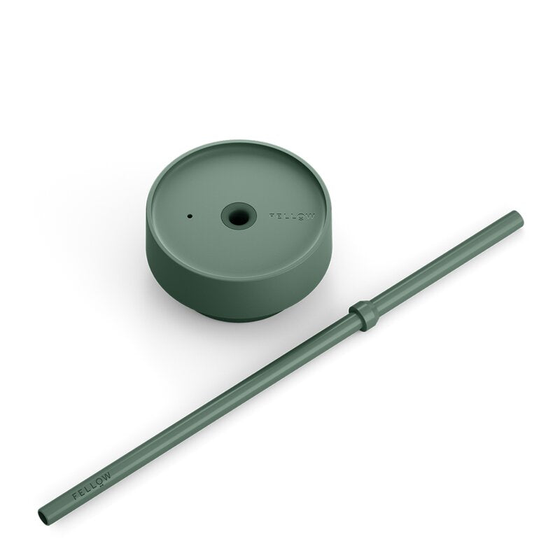 Carter Cold Desert Capsule tumbler med sugerør 475 ml smoke green