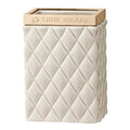 Portia tannbørsteholder 11 cm brun sand