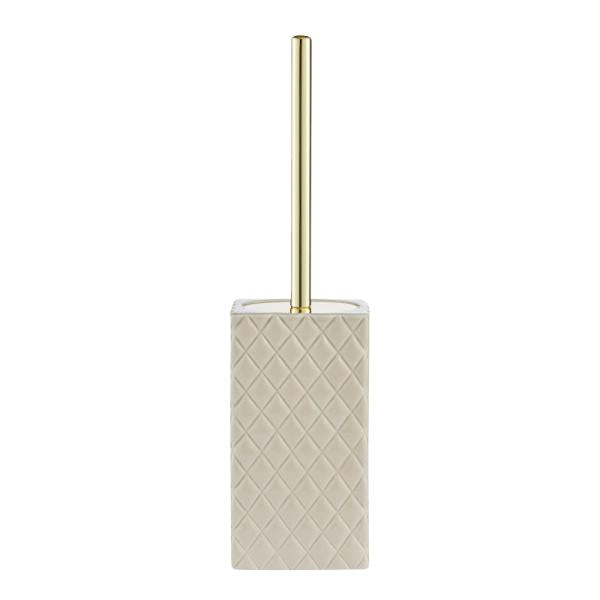Portia toalettbørste 39 cm brun sand