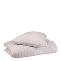 Bedding Collection dynetrekk 140x200+63x60 cm sand beige stripes