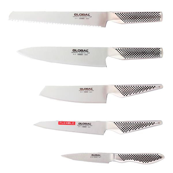 Classic knivsett 5 deler G-2/G-9/GS-5/GS-11/GS-38
