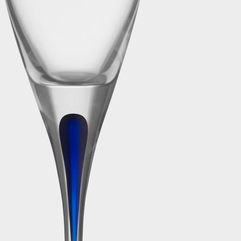 Intermezzo champagneglass 26 cl blå