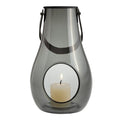 Design With Light hurricane lanterne 25 cm smoke