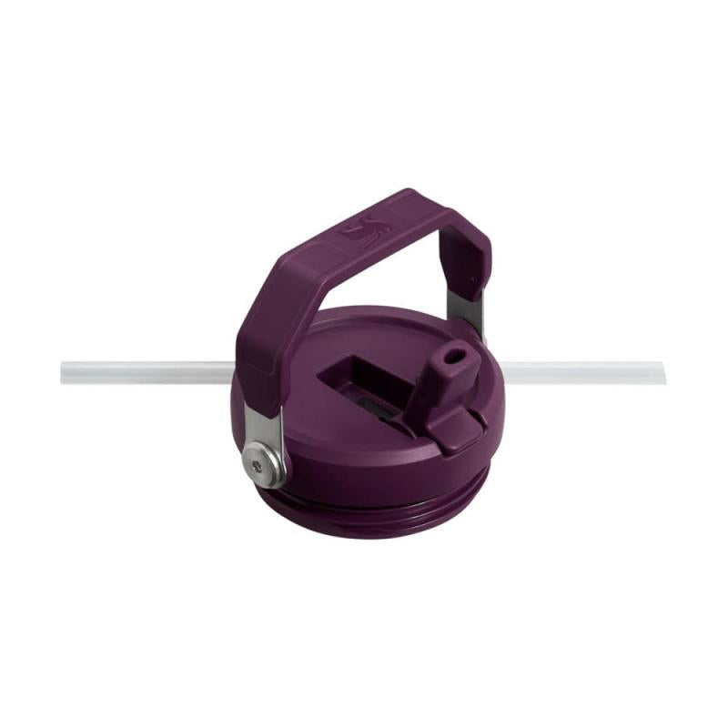 Iceflow flip straw tumbler termoflaske 0,89L oransje/lilla