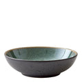 Pastaskål 20 cm svart/grønn