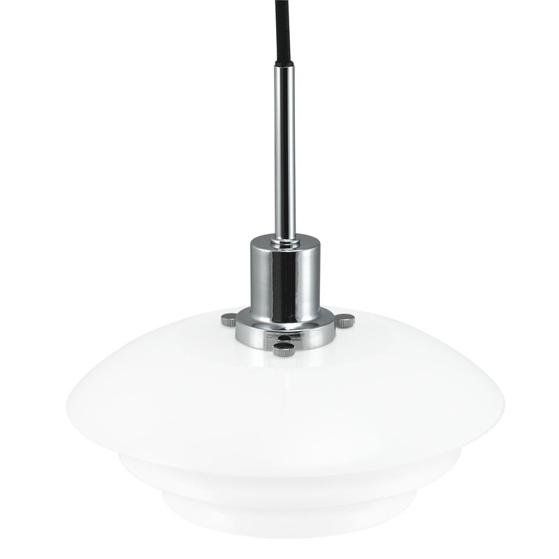 DL20 pendel 9 cm opal/krom