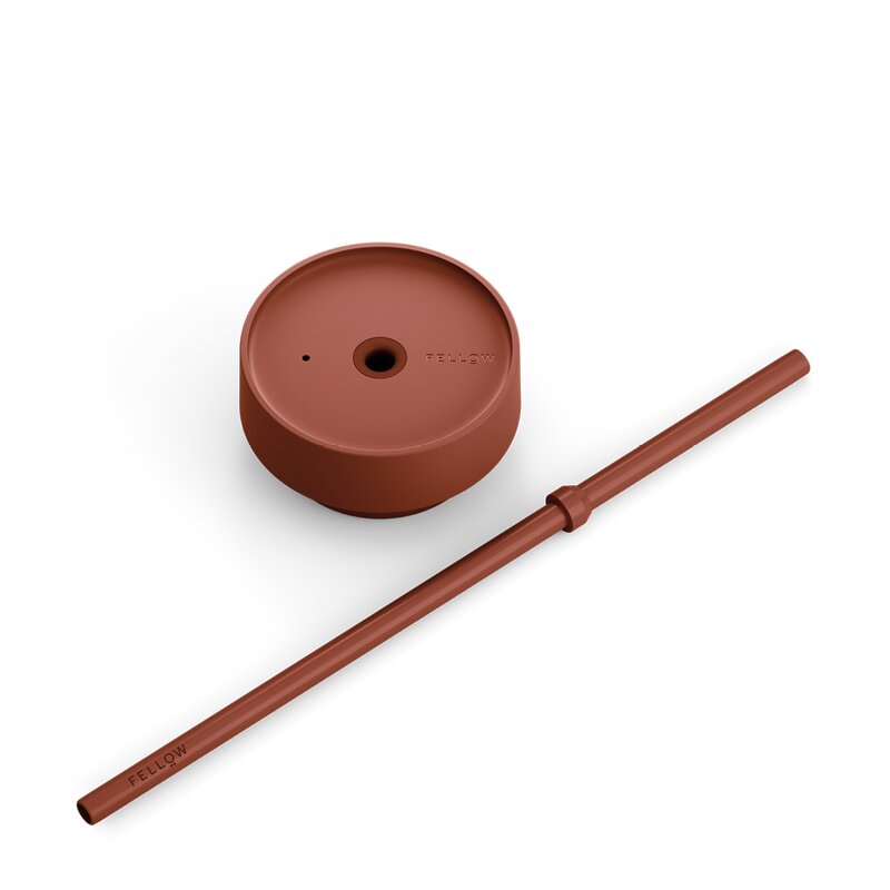Carter Cold Desert Capsule tumbler med sugerør 475 ml sienna