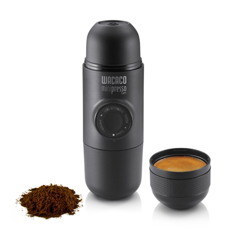 Minipresso GR bærbar espressomaskin svart