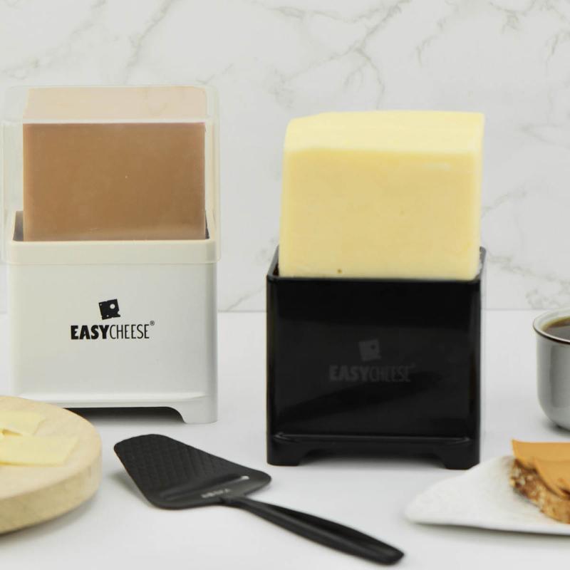Osteklokke 1 kg svart