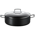 Toughened Non-Stick sauteusegryte m/glasslokk 5,4L 28 cm