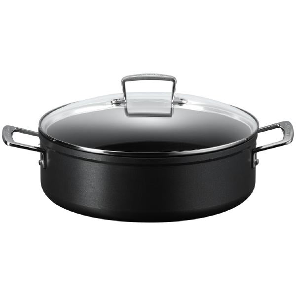 Toughened Non-Stick sauteusegryte m/glasslokk 5,4L 28 cm