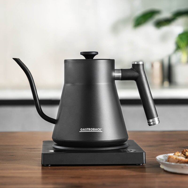 Design Pour Over vannkoker sølv