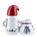 Hammershøi Christmas lysestake 8,5 cm nissefar