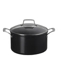 ENSC gryte med glasslokk 6L 24 cm black