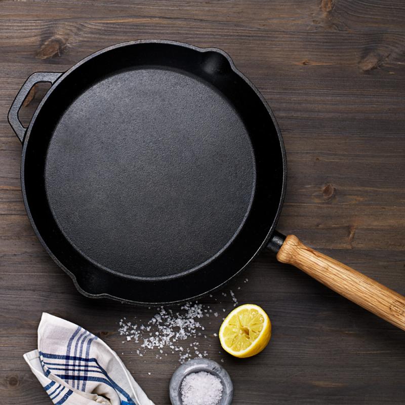 Stenfors stekepanne 28 cm støpejern