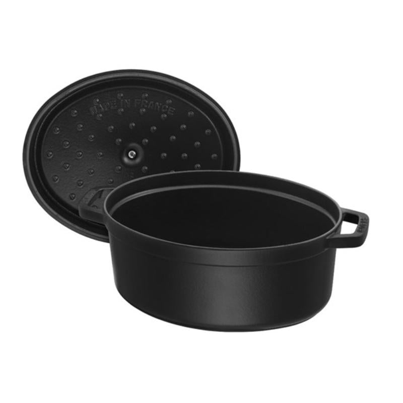 La Cocotte oval gryte 29 cm 4,2L svart