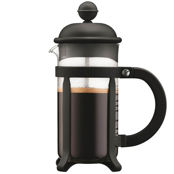 Java presskanne 35 cl 3 kopper svart