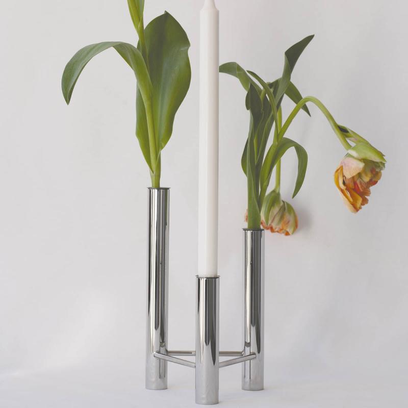 Vista vase/lysestake polert