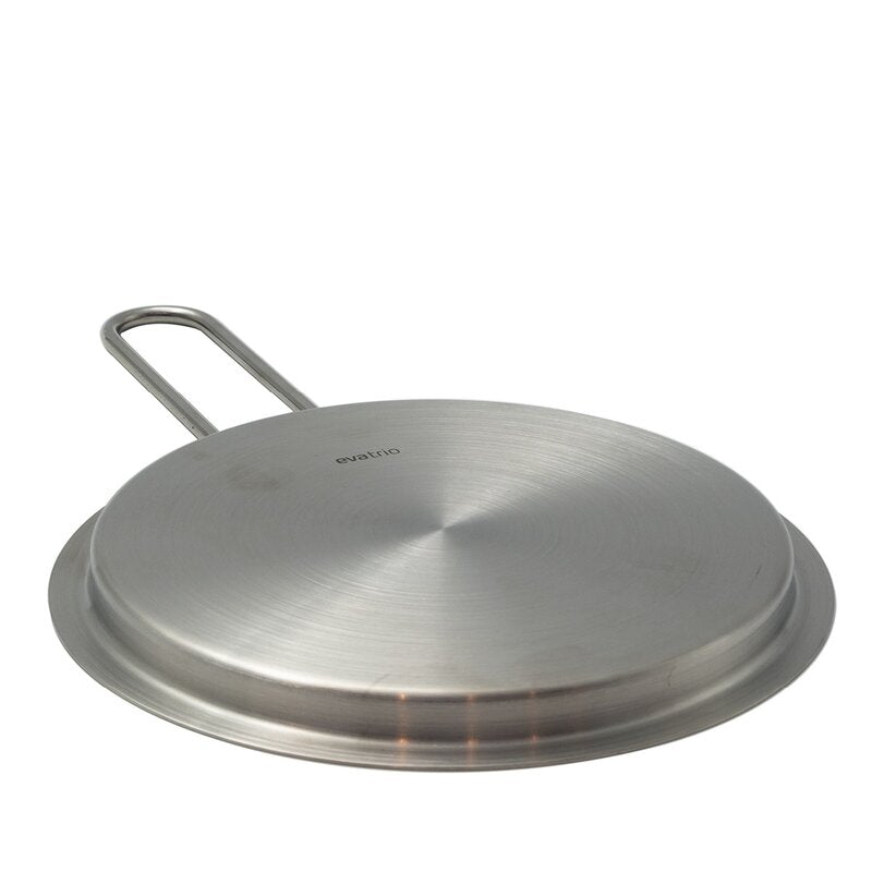 Tallerkenlokk 16 cm rustfritt stål