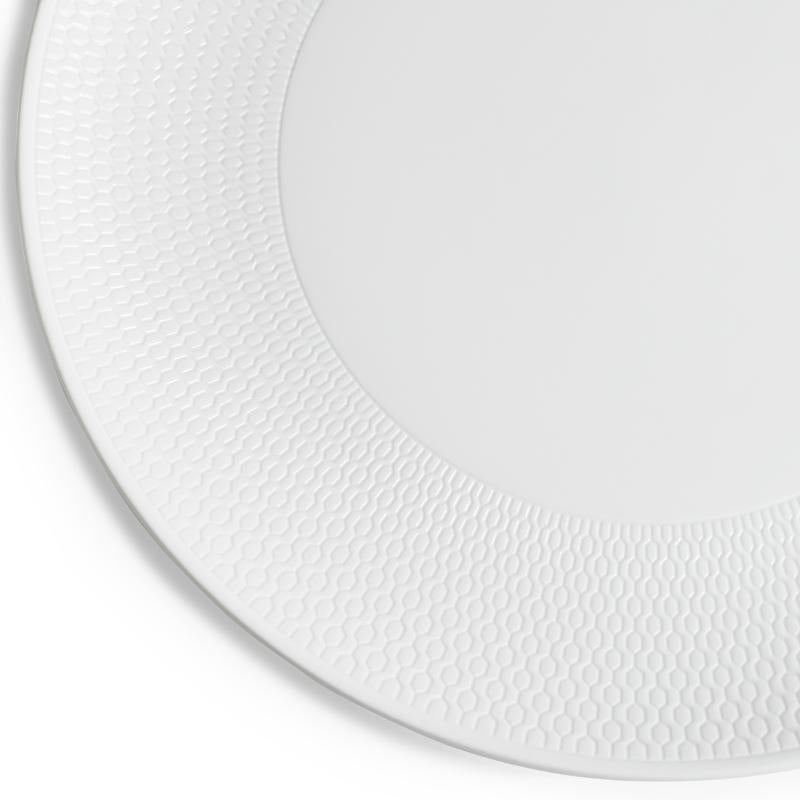 Gio tallerken 28 cm hvit