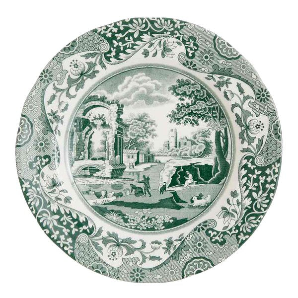 Heritage Green Italian tallerken 15 cm
