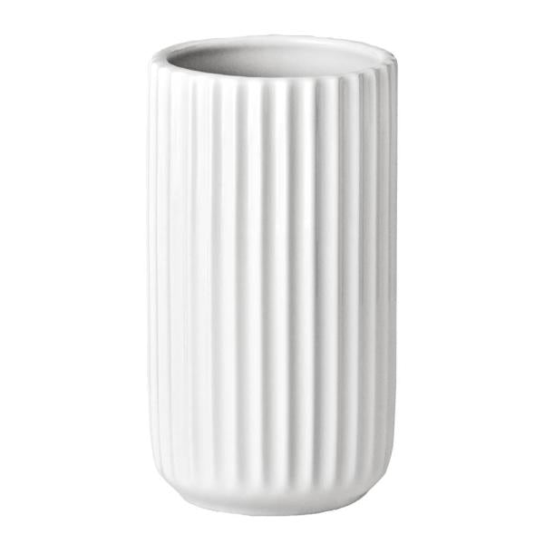 Vase 15 cm hvit