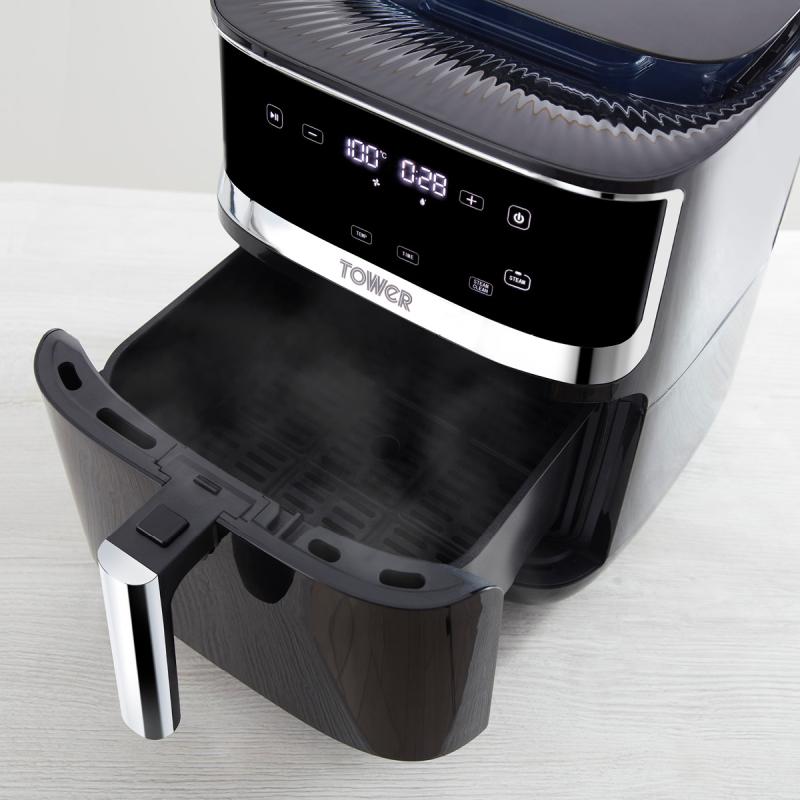 Airfryer T17101 m/damp 7L svart
