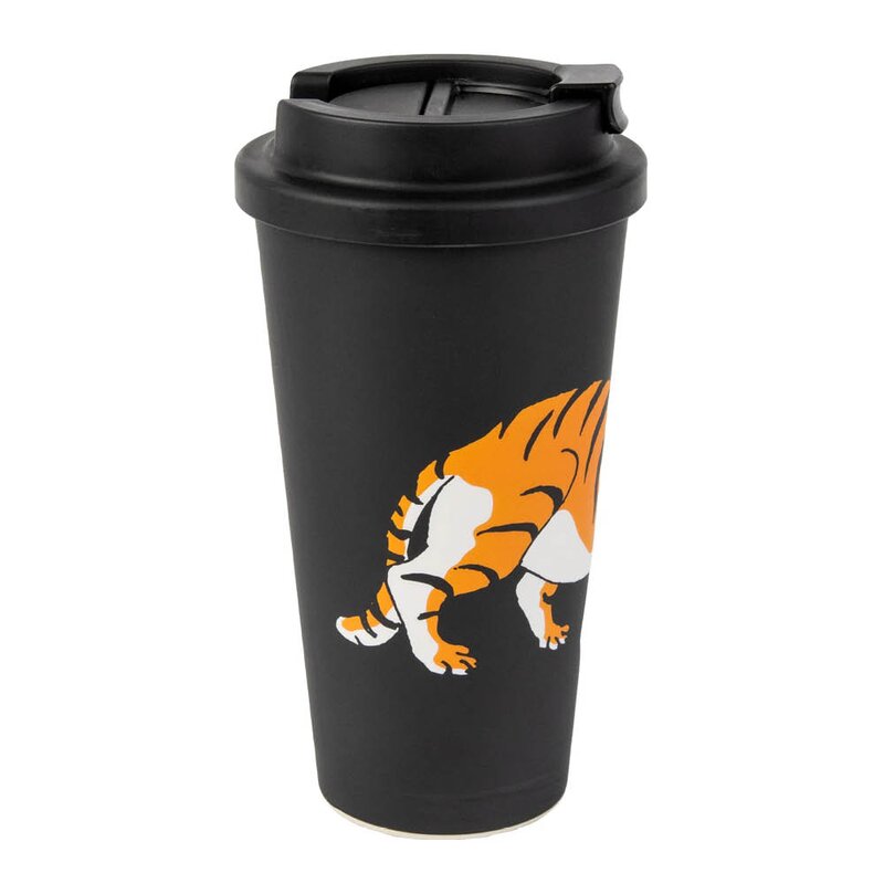 Pippi take away kopp 45 cl tiger svart