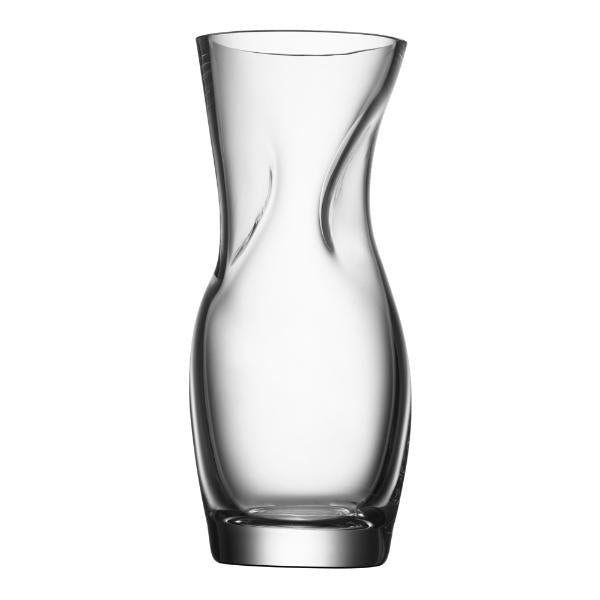 Squeeze vase 23 cm klar