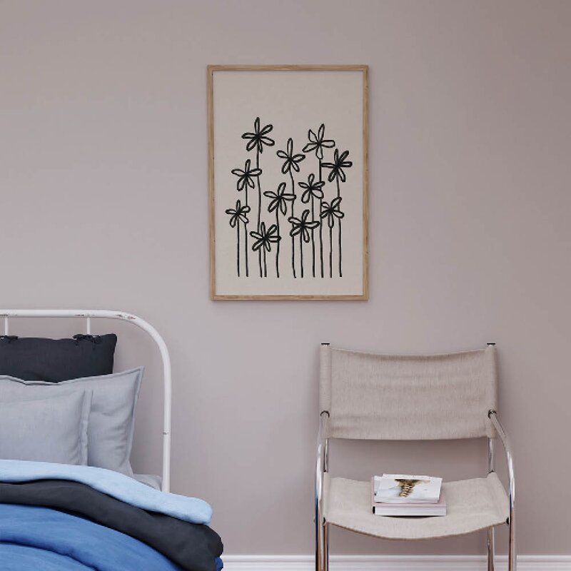 Alisa Galitsyna poster 50x70 cm a field of flowers
