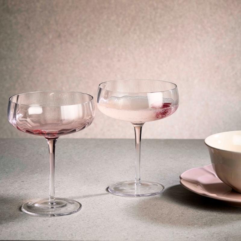 Søholm Sonja champagne/cocktail glass 30 cl rød