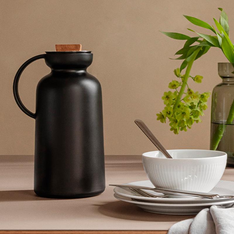 Silhouette termokanne 1L svart
